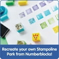 thumbnail image 3 of hand2mind Numberblocks Stampoline Park Stamp Activity Set, Tinta lavable, Sellos reutiliza hand2mind hand2mind, 3 of 5