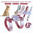 thumbnail image 3 of SPRING PARK Cat Harness and Leash Set for Walking Escape Proof - Adjustable Pet Harness Soft for Kitten and Small Dogs Rabbit Lightweight Outdoor Easy Control Breathable, 3 of 8