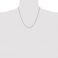 thumbnail image 4 of Stainless Steel Curb Chain Styles Necklace Chisel Polished 3 mm 20 inch, 4 of 4