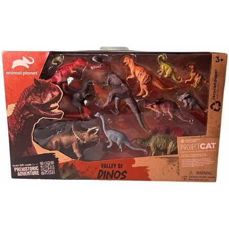 Animal Planet Vally of the Dinos Playset (14 Dinos)