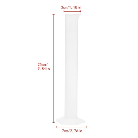 

BYDOT 100ml Plastic Hydrometer Test Tube For Homebrew Whiskey Alcohol Beer Wine Mead