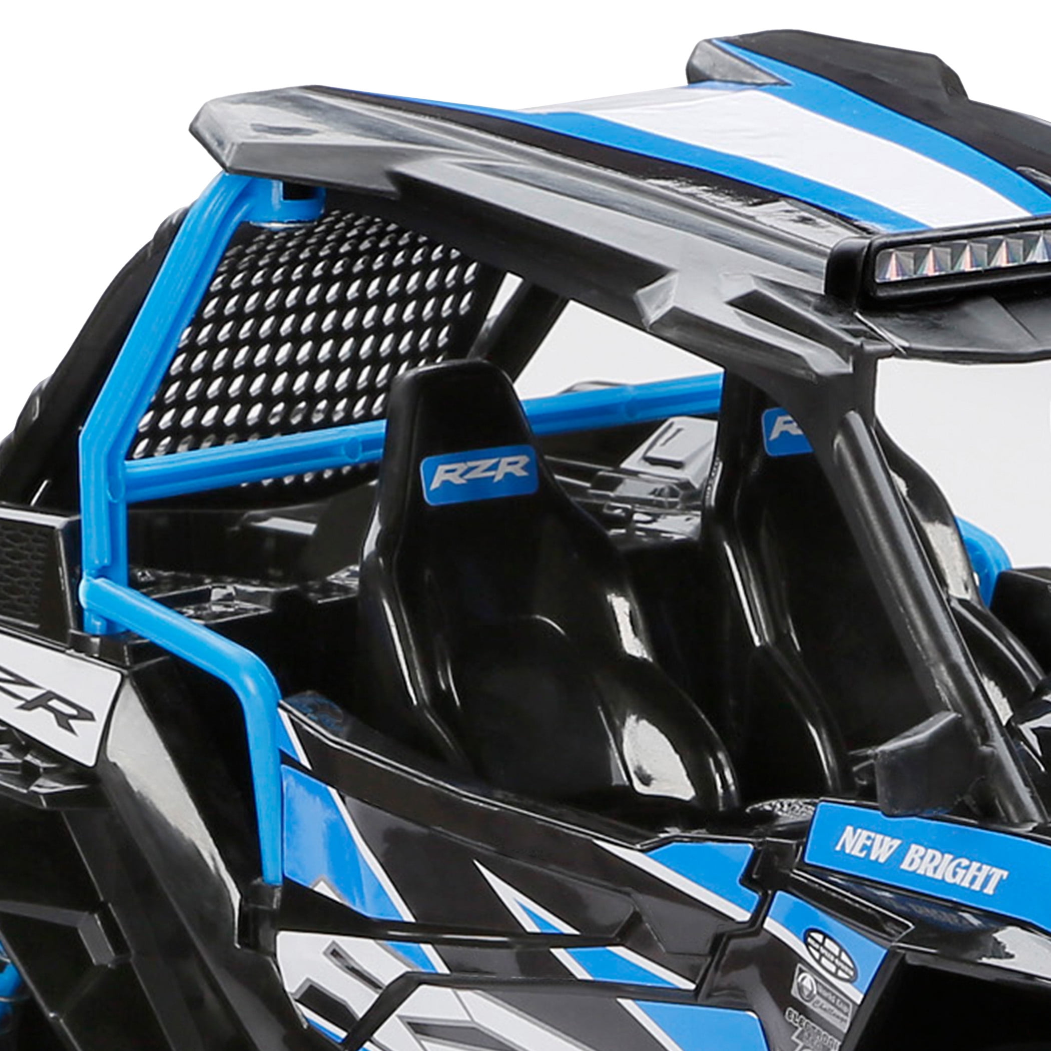 New Bright (1:14) Polaris RZR Battery Remote Control Blue ATV, 1475U-2B Child