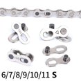 thumbnail image 4 of Bike Chain Connector 6 7 8 9 10 11 Speed Chain Missing Chain Joint Cycling Split Quick Master Link Joint, 4 of 5