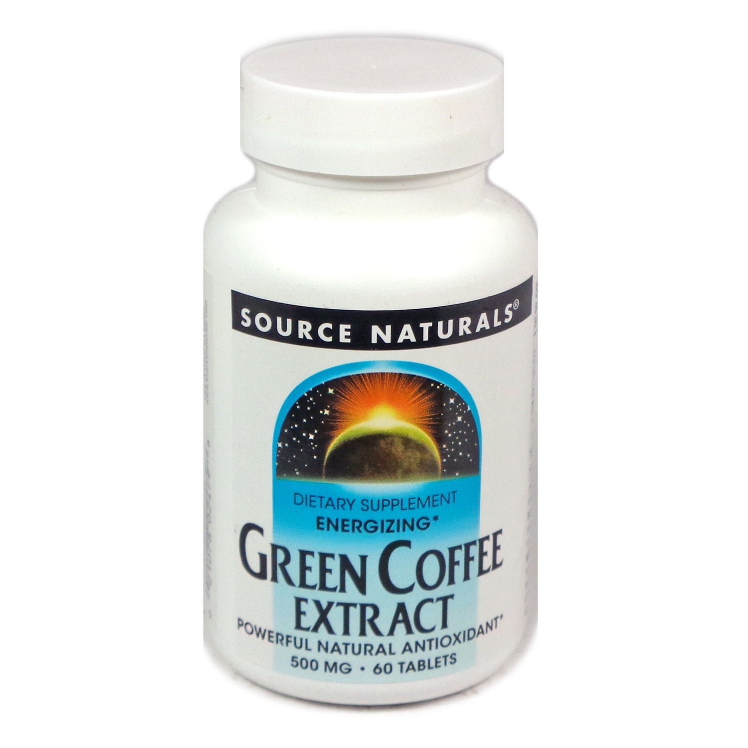Source Naturals Green Coffee Extract Energizing 500 mg 60 Tabs