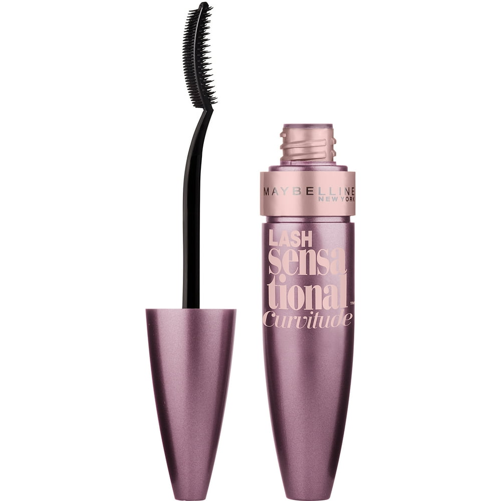 Maybelline Lash Sensational Curvitude Washable Mascara, Blackest Black, 0.33 fl. oz. Walmart