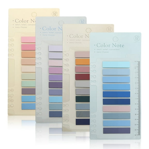 Sticky Tabs, Book Tabs For Annotating Books, Transparent Sticky Note Tabs, Page Markers Sticky Notes For Annotating Books, Writable Book Flags, Clear Index Tabs For Page Marking Classify File- Style 2