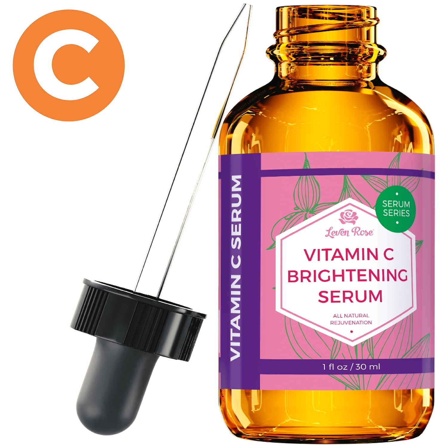 Vitamin C Brightening Serum By Leven Rose 100 Natural Dark Spot Remover For Face For Collagen Boost Anti Aging Deep Hydrating For Dry Skin Collagen Building Face Moisturizer 1 Oz Walmart Com Vitamin C Brightening Serum By Leven Rose 100 Natural Dark Spot Remover For Face For Collagen Boost Anti Aging Deep Hydrating For Dry Skin Collagen Building Face Moisturizer 1 Oz Walmart Com