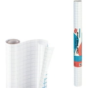 Contact Paper Clear, 13.5” x 5-Feet, Transparent Self Adhesive Book and Textbook Covers for Paperbacks and Hard Covers, Plastic Protective Covering Contact Paper Roll, Acid Free – by Enday