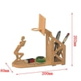 thumbnail image 3 of 3d Rompecabezas Bricolaje Juegos De Juguetes Regalos para SM SunniMix Rompecabezas de contenedores de bolígrafos de baloncesto de bricolaje, 3 of 4