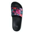 thumbnail image 5 of Time and Tru Women's Floral Slide Sandals, Sizes 6-11, 5 of 7