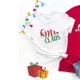 thumbnail image 1 of Camisetas de pareja de Feliz Navidad, ropa de amante de algodón, camiseta gráfica de Festival, camiseta Unisex, ropa para mujer, 1 of 5