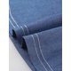 thumbnail image 5 of Allegra K Vestido camisero plisado con botones y manga farol con cuello en V y cuello alto para mujer Azul XL, 5 of 5