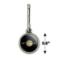 thumbnail image 4 of Planet Saturn with Rings Solar System Antiqued Charm Clothes Purse Suitcase Backpack Zipper Pull Aid, 4 of 4