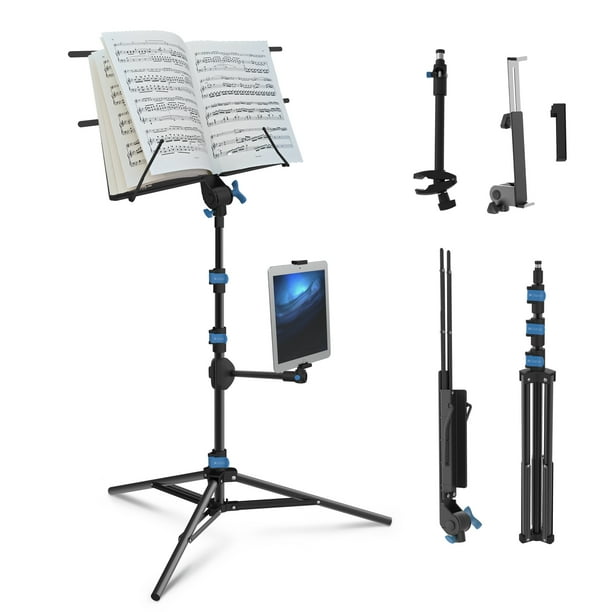 IA Stands ECT2 Sheet Music Tablet Tripod Stand Folding Music Stand