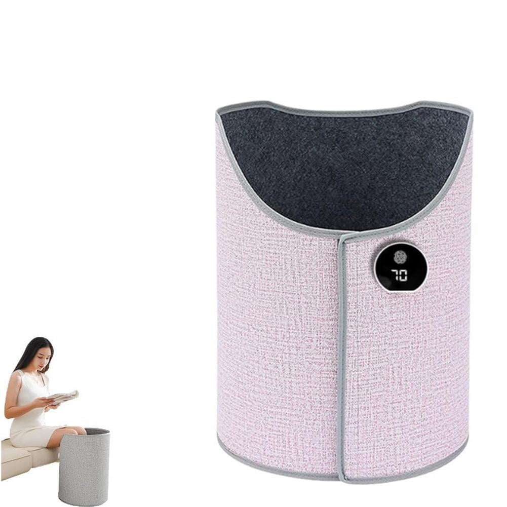 2026 Under Desk Leg Warmer, 5 Heat Levels & 2-8H Timer Electric Foot Warmer, 170W Low Energy Consumption, Auto Shut-Off, Portable Heated Mat for Office Home Use, 47.2x19.7in (Gray/Pink/Blue)