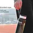 thumbnail image 4 of Vaso de plástico de gran capacidad de 1 l con cordón, portátil, para deportes al aire libre, vaso de agua fría, vaso de regalo para eventos, 4 of 4