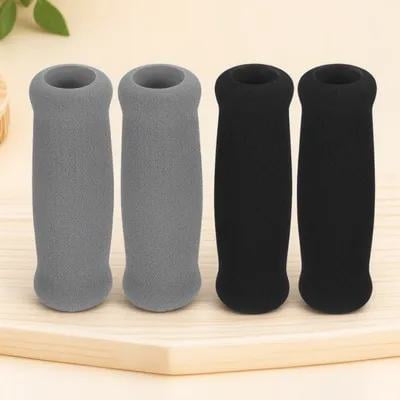 Beaupretty 4Pcs Assorted Color Cane Handle Grip Replacement Nonslip Walking Cane Accessories Set