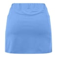 thumbnail image 6 of biudgviw Womens Tennis Skirt High Waisted Workout Golf Skirt with Shorts Solid Color Summer Comfy Athletic Skorts, 6 of 6