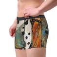 thumbnail image 2 of Yiaed Abstract Dalmatian Art Print Men's Soft Cotton Boxer Shorts Breathable Boxers Underwear Moisture-Wicking Underwear Stretch Boxer Briefs for Man-Large, 2 of 5