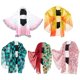 thumbnail image 2 of Demon Slayer Anime Cosplay Kimetsu No Yaiba Kamado Tanjirou Traje de baño de dos piezas con Kimono transparente Cardigan Trajes de Halloween Gao Jinjia LED, 2 of 2