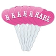 thumbnail image 1 of Hare Heart Love Cupcake Picks Toppers - Set of 6, 1 of 1