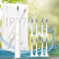 thumbnail image 1 of LSLJS Electric Toothbrush Electric Toothbrush with 8 Brush Heads Smart 6-speed Timer Electric Toothbrush IPX7 -Newly Upgraded Electric Toothbrush Longer Life Fas, Electric Toothbrush, 1 of 9