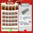 thumbnail image 3 of Guirnalda de borlas Hysilla con flecos laminados en negro y rojo, 9 m, 3 of 4