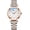 Steel Flower, variant on Women's Sapphire Watches Automatic Steampunk Self Winding Mechanical Gold Bracelet Ladies Skeleton Wrist Watch Leather Strap for Ladies Famale