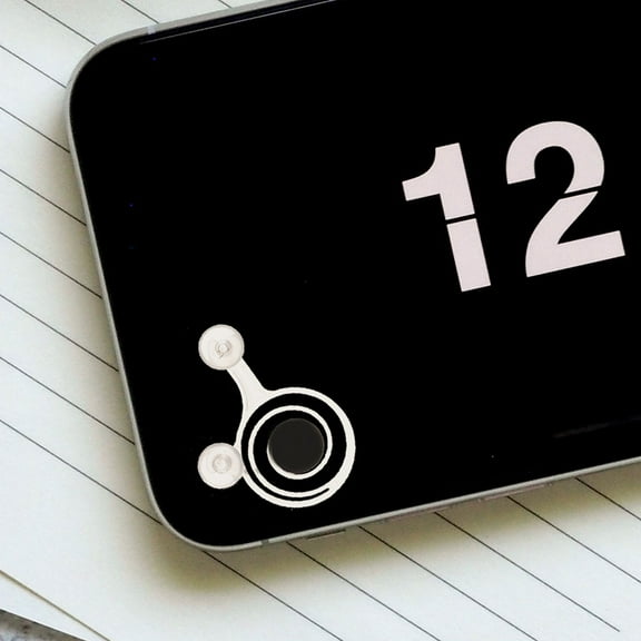 LOLIPPYY 2Pcs Mobile Phone Gaming Triggers White Highly Sensitive Controller Grip