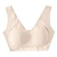 thumbnail image 4 of Eashery Bras for Women Low Impact Breathable Tummy Control Underwear Seamless Beige 4XL, 4 of 4