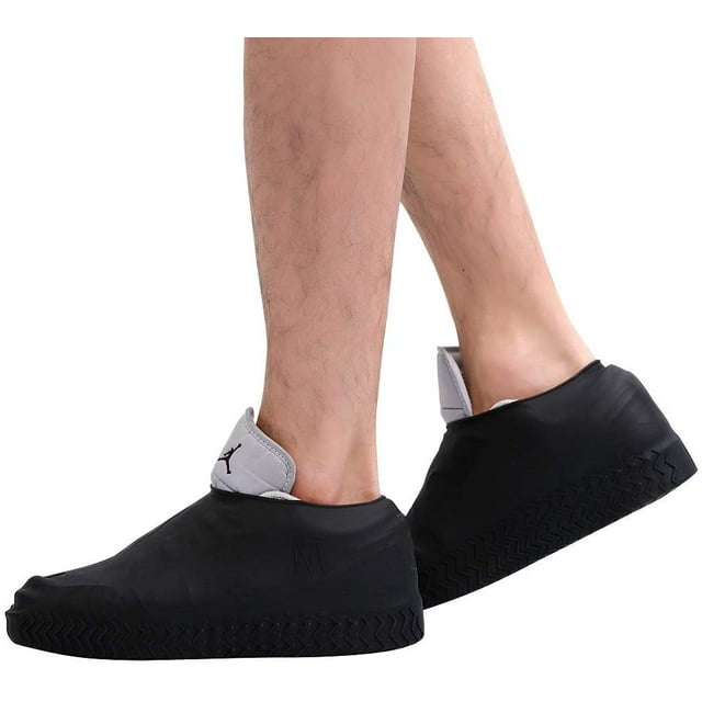 Cubrezapatos de silicona resistente al aguaCubierta de goma antideslizante reutilizable para botas de lluvia Fokelyi HMHZ1904-6