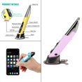 thumbnail image 4 of Ratón Inalámbrico de Escritura a Mano de 2,4G, Bolígrafo Recargable USB de Oficina, Ratón con Retroiluminación RGB, con Adaptador Bluetooth Púrpura Soledad bolígrafo óptico para ratones, 4 of 10
