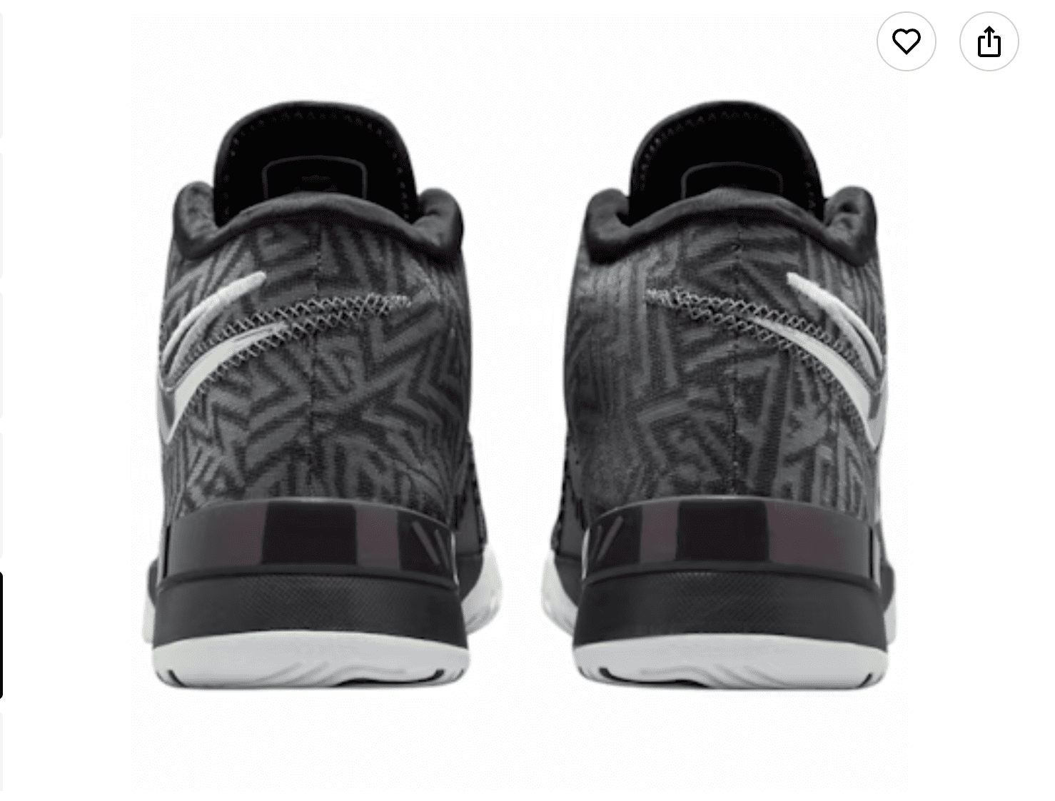 Lebron NXXT Genisus Basketball Shoes (HF0712-004, Black/White/Smoke Grey/Light Smoke Grey) Size 10