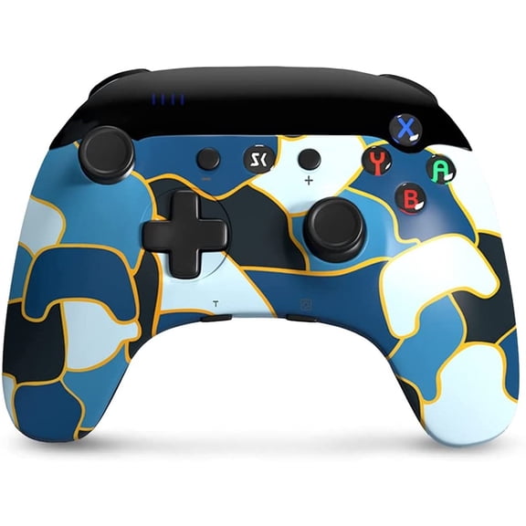 Controller for Switch and PC, Blue and White