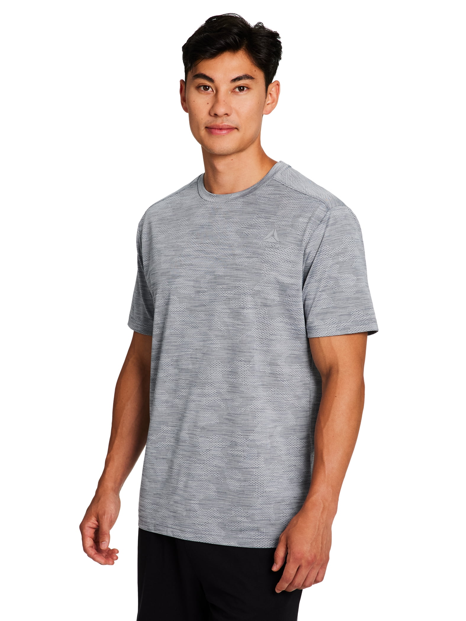 Reebok men's Stride T-Shirt - Moisture-Wicking Athletic Tee