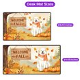 thumbnail image 5 of Welcome Fall Great Pyrenees Cozy Autumn Field Pumpkins Golden Leaves Desk Mat Full Keyboard Mouse Pad Pyr Dog Lover Large Mousepad - 12013, 5 of 5