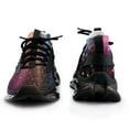 thumbnail image 3 of Particles Shiny Glowing Walking Shoes for Men Woman Lightweight Tennis Fashion Elastic Sports Shoes Cushion Basketball Shoes, 3 of 7