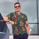 thumbnail image 4 of Fotbe Mushrooms And Flowers Camiseta Polo de Golf para Hombre con Estampado – Camisa Deportiva Transpirable con Cuello Abotonado-Medium, 4 of 6