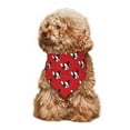 thumbnail image 4 of Naloa Bulldog Red Dog Bandanas 1PC Washable Triangle Dog Scarfs Premium Durable Fabric, for Small Medium Large Dogs and Cats, 4 of 6