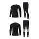 thumbnail image 4 of Greeniant Ropa interior térmica de primera capa de invierno, conjunto de mallas, trajes, camisa inferior, calzoncillos largos, ciclismo, correr, deportes, Uniforme atlético Verde Adultos/XXL Greeniant OD028949-03, 4 of 6