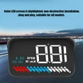 thumbnail image 3 of Affichage Tête Haute Indicateur de Vitesse M7 avec Mode GPS OBD, 3 of 8