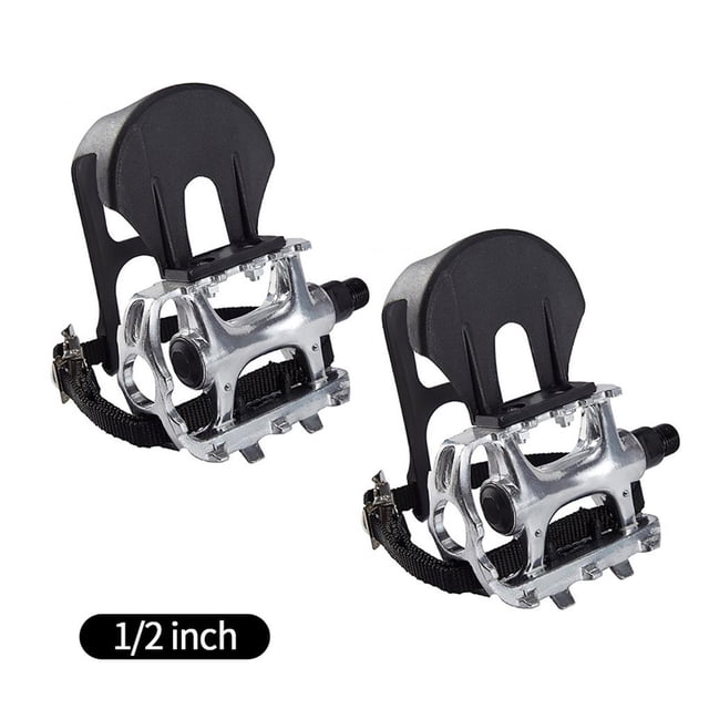 Pédales en Alliage d'Aluminium Vélo de Rotation Pédales d'Exercice Universelles Pédales de Vélo de Rotation Universelles Pédales de Vélo de Rotation 1/2 Pouce