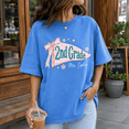 thumbnail image 5 of Back To School Shirt, Custom Teacher Name and Grade Pennant Tee, Pink Bow Classroom Shirt, First Day Of School Gift, 5 of 10