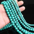thumbnail image 3 of Collares interminables con cuentas largas de ojo de tigre turquesa, joyería hecha a mano con piedras preciosas para mujeres y niñas, collar de perlas oso de fresa Electrónica, 3 of 5