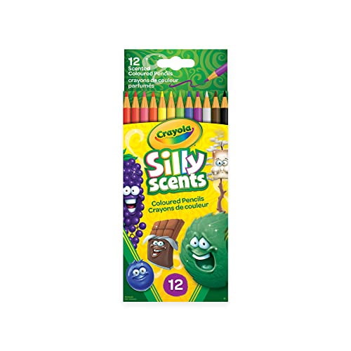 Lápices de colores Crayola Silly Scents 12 colores con fragancia