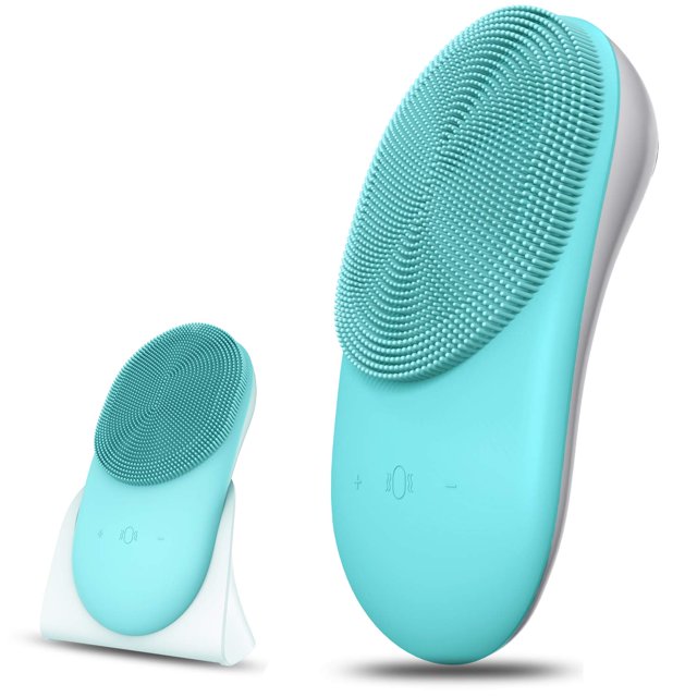 Cepillo De Limpieza Facial Sónico Calentado 3 Modos De Función, Depurador Facial De Silicona De 8 Velocidades Recargable Por Usb Jormftte WRMH-307