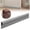 C, variant on Door Draft Stopper, Door Sweep for Bottom of Door, Weather Stripping Door Seal Gap Filler Bottom Blocker Soundproof Cold Air Insulation Save Energy Installs Quickly (Black, 1.1*39in)