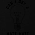thumbnail image 2 of CafePress - Can I Get A Watt Watt Maternity Dark T Shirt - Maternity Dark T-Shirt, 2 of 3