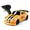 Orange, variant on 1/64 Scale 4WD RC Drift Car, Desktop Mini RC Car for Adults High Speed Racing Model-Violet