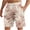 Khaki, variant on Big and Tall Swim Trunks Mens Funky Hawaiian Beach Shorts Tie Dye Print Casual Summer Shorts Elastic Waist Drawstring Board Shorts with Pockets Green L